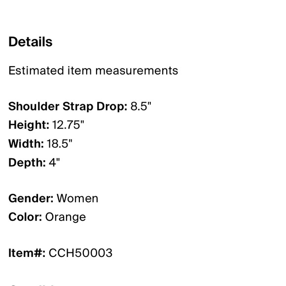 Coach Red/Orange and Brown Leather Shoulder Bag - Picture 11 of 12